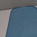 SMILOOL Silicone Pet Feeding Mat with Raised Edge for Food and Water, Dog Bowl Mats, Cat Bowls Placemat with High Lip for Floor Waterproof, Rubber Tray for Cats and Dogs 19 x 12 x0.7 Slate Blue