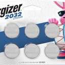 Energizer 2032 Batteries (10 Pack), 3V Lithium Coin Batteries