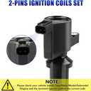 Set of 4 Ignition Coil Pack and Spark Plugs Fits for Ford Fusion Escape C-Max Transit Connect Lincoln MKZ Mercury Mariner Milan 2010 2011 2012 2013 2014 2015 2016 2.5 2.0 L4 Replaces# DG507