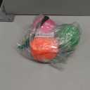 Hartz DuraPlay Ball Squeaky Latex Dog Toy, Neon Green, Neon Pink & Neon Orange, Large 3 Count Pack