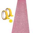 Carpet Runner Runway Rug, Glitter Red Carpet Runner 55 GSM Thickness (2.46 x 17Feet) for Wedding Party Hallway Rug, Christmas Xmas Thanksgiving