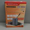 13" Pro SPC, LVP, LVT, WPC, RVP, VCT, PVC and Rigid Core Vinyl Flooring Cutter LVT-330; Cuts up to 5/16" (8mm) thick ! (Blackred)