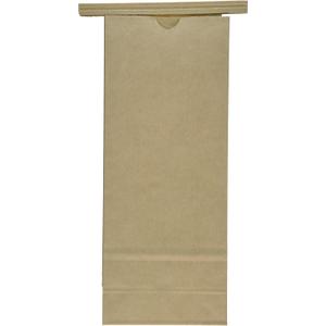 kraft tin tie coffee bags 1 lb 50 pcs (Brown)