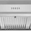 COSMO UC36 36 in. Haven Collection 380 CFM Ducted Under Cabinet Range Hood, LED Lights, Button Controls, Stainless Steel