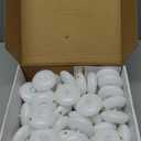 Homemory 48 Pack 3 Flameless Led Floating Candles, 200 Hour White Battery Operate Waterproof Tealights for Cylinder Vases, Centerpieces at Wedding Decor, Party, Pool