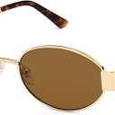 SOJOS Retro Oval Sunglasses for Women Trendy Classic Shades UV400 Protection SJ1217