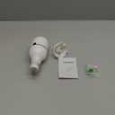 52HZ 2K Light Bulb Security Camera, 2.4GHZ WiFi Lightbulb Security Cameras Wireless Outdoor Indoor, Two-Way Talk, Human Detection, Color Night Vision, Light Socket Security Camera Work with Alexa