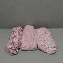 The Peanutshell 3-Pack Fitted Playard Sheets - Soft & Breathable Baby Girl Mini Crib Sheets, Pack N Play Mattress, Fits Standard Playard Pack Play Mattresses - Daisy