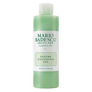 Mario Badescu Enzyme Cleansing Gel Face Wash, Oil-Free Facial Cleanser with Papaya Enzyme & Grapefruit Extract, Exfoliating Skin Care for All Skin Types, Removes Excess Oil & Impurities (8 Ounce (Pack of 1))