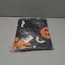 3 x XCHI Boo Spooky Ghost Pumpkin Halloween Round Placemats Set of 4 Table Mats Table Decorations 14x14 Inch