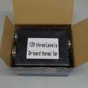 12V 300W Car Heater, 3 Hole Portable Winter Heating Warmer PTC Ceramic Constant Temperature Heating, 15~20A Windshield Defroster Fog for Trucks, Campers, Caravans