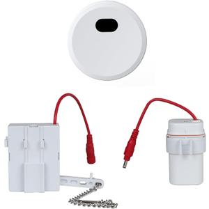 Automatic Toilet Flusher Kit, Touchless Motion Sensor Flush for Toilet, 12” Sensor Range, BatteryPowered, Easy Install, Compatible with Most Toilets CN27B KERDE