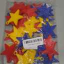 BOROSO 45PCS Balloon Weights Colorful Plastic Heavy Balloon Pendants Wedding Birthday Party Balloons Accessories For Helium Balloon Decoration (Star)
