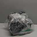 EDISHINE 2 Pack Outdoor Porch Light, Dusk to Dawn Exterior Lighting Fixtures, Modern Outdoor Wall Lights Fixture, Clear Water Ripple Glass, Anti-Rust Waterproof for Front Door Garage Patio, Black