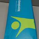 Hansleep Fleece Light Blue Queen Blanket, Super Soft Flannel Fuzzy Plush Cozy Blanket for All Seasons, Light Blue, Queen 90x90 Inches