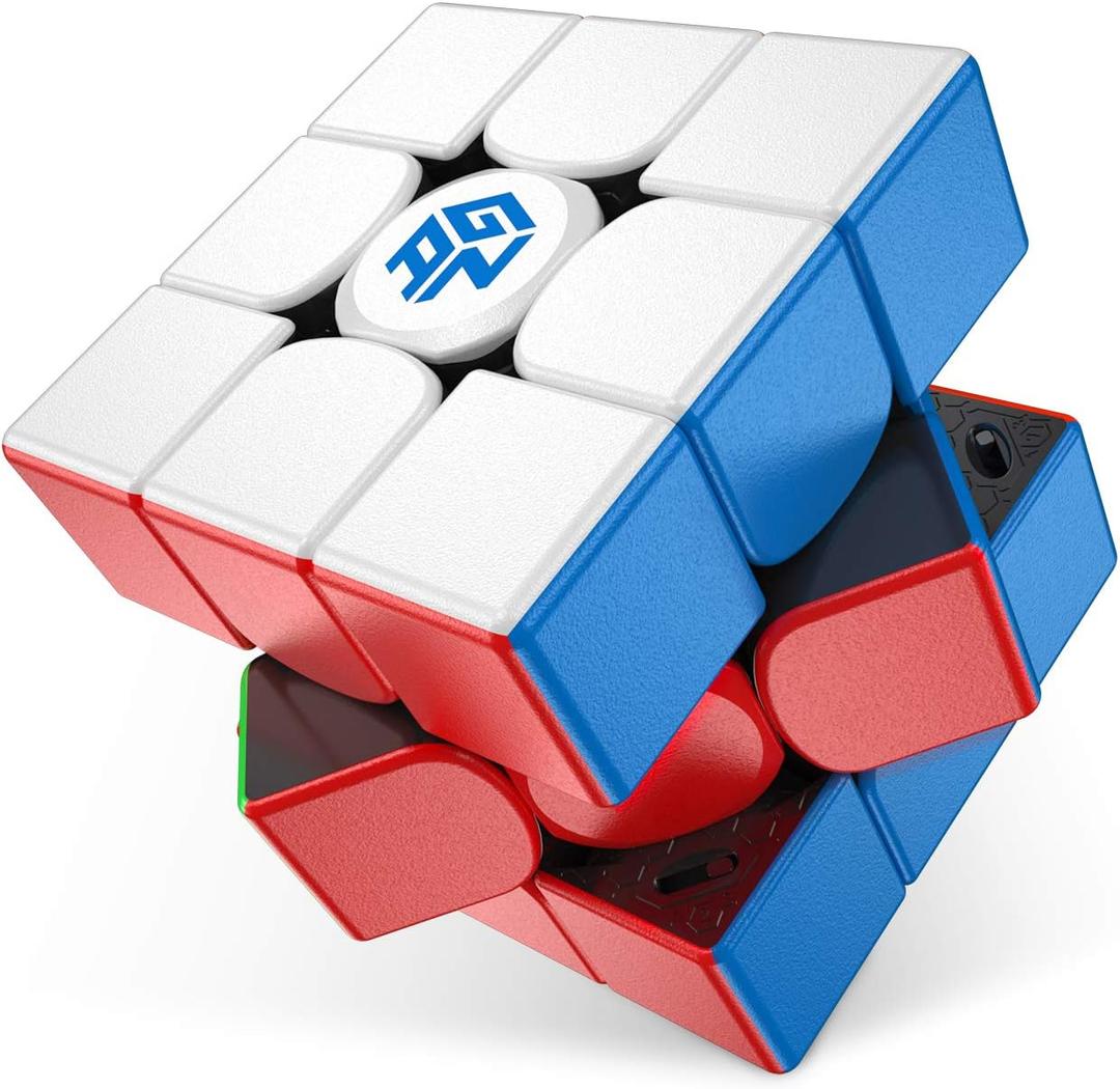 GAN 11 M Pro, 3x3 Magnetic Speed Cube, Magic Puzzle Cube Toy Stickerless Cube Frosted Surface (Black Internal)