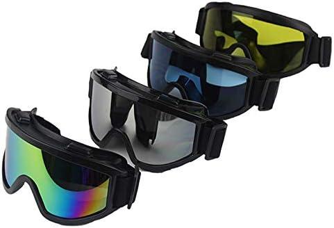 DPLUS Motorcycle Goggles,Ski Snowboard Goggles - Glasses Ridding Goggles, ATV,Motorbike Sunglasses, Pack of 1 