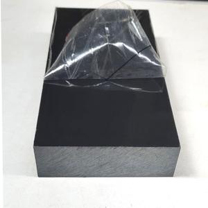 High-Density Polyethylene (HDPE) Plastic Block 1" x 3" x 6",HDPE Plastic Tapping Block for Machining,Home Improvements,DIY Projects (Black)