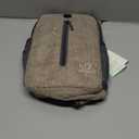 WATERFLY Crossbody Sling Backpack Sling Bag Travel Hiking Chest Bags Daypack (Flaxen) (Khaki)