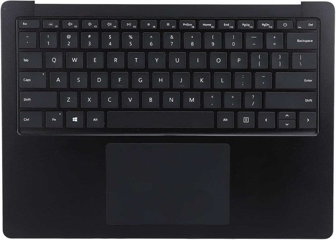 EBTOOLS Replacement for Laptop 3 4 5 1951 13.5 Inch, Ultra Slim Full Size Laptop Palmrest Keyboard with Touchpad, Backlit Keyboard (Black)