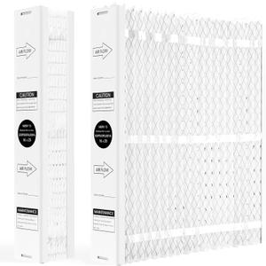Upgraded EXPXXFIL0016 Merv 13 16x25x5(in) Replacement Filter Compatible with Bryant/Carrier EZ-FLEX EXPXXFIL0016 heating and cooling system, Part Number: EXPXXFIL0016-2 Pack