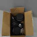 Bell Glides Replacement Office Chair, Caster Wheels Stopper Chair Feet with Separate Self Adhesive Felt Pads, Wheel for Carpet (Short Fixed Feet-5PCS)