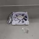 Montech RX 140 ARGB Reversed Fan 1600PWM, High-End Durability, Silent Performance, and Stunning ARGB Design (140mm, White)