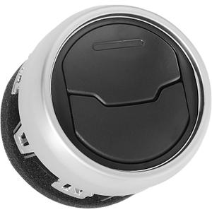 TQPONLY Dashboard AC Heat Air Vent Duct Silver | Compatible with 2015-2023 Ford Mustang Inner Accessories | Replaces FR3Z-19893-AE FR3Z-19893-AC