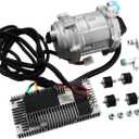 12V Auto Compressor Universal AC Electric Compressor 20cc/r Air Conditioner Compressor AC.100.3851 for R134a