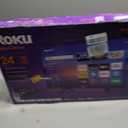 Roku Smart TV 2026 – 24-Inch Select Series, 720p HD TV – Roku TV with Voice Remote – Flat Screen LED Television with Wi-Fi for Streaming Live Local News, Sports, & Movies – Bluetooth Headphone Mode