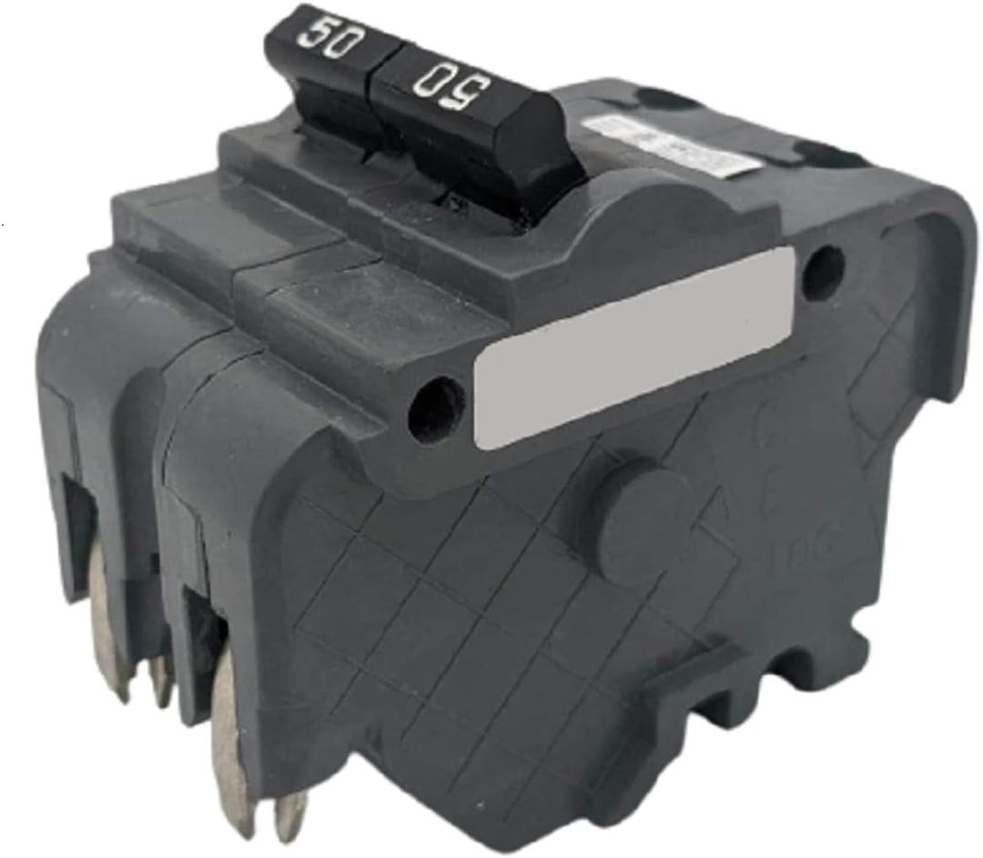 UBIF250N-New Federal Pacific Electric Stab-Lok NA250 Replacement. Two Pole 50 Amp Thick Series Manufactured By Connecticut Electric. , Grey