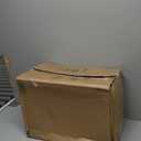 Seachrome 18 inch Silhouette Slimline Folding Wall Mount Shower Bench Seat, White Seat with White Frame