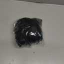 GRACE KARIN 2025 Women's Black Dressy Peplum Tops Bell Sleeve V Neck Wrap Summer Business Casual Blouse Large, Black