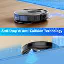 Tikom Robot Vacuum and Mop Combo, 5000Pa Robotic Vacuum Cleaner, 150 Min Max, App & Remote Control, Ideal for Hard Floor, Carpet, Pet Hair, Self-Charge(G8000 Max)