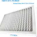 2-Pack 14x 17.5 x 1.75 MERV 13 Dehumidifier Replacement Filter, Compatible with Santa Fe Advance90, Advance120, Advance100, Ultra98H,Honey-Well DR90 & DR120 DehumidifiersEasy to Install (2)