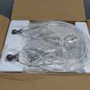 29" Tall Farmhouse Table Lamp for Living Room Set of 2,Vintage Retro Nightstand Lamps with USB C+A Ports & AC Outlet,3-Way Dimmable Touch Bedside Lamp for Bedroom Side Table,Dark Brown