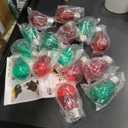 15 Pack S14 Colored LED Bulbs Red and Green Christmas LED Replacement Bulb 2W Outdoor String Light Bulb Plastic Shatterproof Edison bulb E26 Base Decorative Bulb for Christmas Patio Home Decor