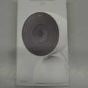 Google Nest Cam Indoor (Wired, 3rd Gen) - Security Camera with 2K Video and Gemini, Night Vision, 2-Way Audio, Works with Google Home - 2025 Model - Snow