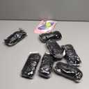 7 Pcs Faux Locs Crochet Hair 16 Inch Soft Locs Crochet Hair Goddess Locs Hair Extensions 1B#