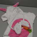 Bunny Ccostume Baby Girls Boys Romper Bunny Onesie Rabbit Hat Easter Outfit Animal Costume Newborn Infant (12-18 Months)