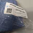 Amazon Essentials Mens 9" Swim Trunks with Mesh Lining, Pockets, Drawstring Closure (X-Small, Blue Geometric Print)