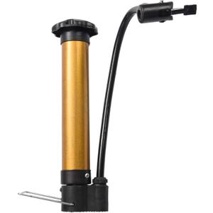 Portable Mini Bicycle Pump High Pressure Cycling Hand Air Pump Ball Tire Inflator Mountain Bike Pump, metal & plastic