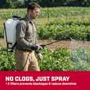 CHAPIN 60116 Backpack Sprayer – 4 Gallon Easy‑Pump Control