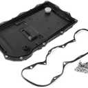 24118612901 Automatic Transmission Filter Oil Pan Kit Fits for 228i 320i 328d 328i 335i 340i, 8 Speed Transmission Oil Pan with Filter & Gasket Replace 1087298247 24118612902