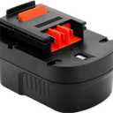 4500mAh Ni-MH 12V HPB12 Battery for Black & Decker A1712 FS120B FSB12 A12 A12-XJ A12EX FS120B Firestorm FSB120B FS120BX Cordless Drill Black and Decker 12V Battery