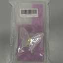 Cute Compatible with Samsung Galaxy S25 Ultra 6.8 inch Girly Case, Bling Glitter Diamond Butterfly Kickstand Case, Soft Silicone Cases for Women(Purple)