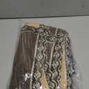 MINJIATEX Couch arm Covers,Non-Slip lace Sofa arm Covers Set of 2 Washable Sofa armrests Covers for Living Room Recliner Chair arm Cover Protectors for Leather Sofa armrest slipcover (HZW-Brown)