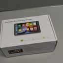 Portable Wireless Carplay Car Stereo, 7" HD Touchscreen for Car with Apple CarPlay & Android Auto with Backup Camera/Mirror Link/Voice Control/Bluetooth/GPS/AUX/FM Satellite Radio for All Vehicles