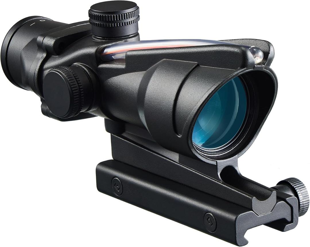 4x32 Scope Red Fiber Black (Prism Scope)