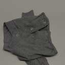 lovelonglong Basic Dog Polo Shirts Premium Cotton, Polo T-Shirts for Large Medium Small Dogs with a Two-Button Collar Blank Color Gray S